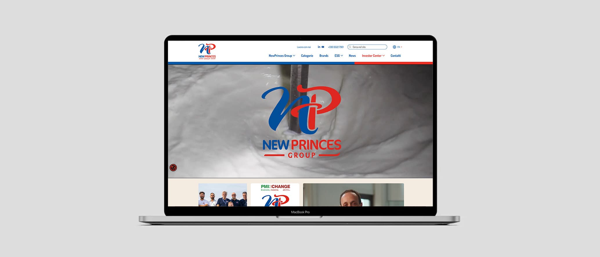 NewPrinces Group - Website